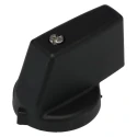 Eaton Cam Switch Handle Black for P1, T0 and T3 Series Switches, 26mm Height, 40mm Depth, 28mm Width 038909 KNB-T0