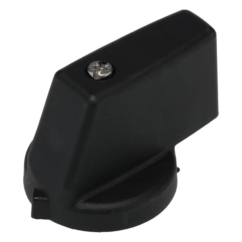 Eaton Cam Switch Handle Black for P1, T0 and T3 Series Switches, 26mm Height, 40mm Depth, 28mm Width 038909 KNB-T0