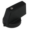 Eaton Cam Switch Handle Black for P1, T0 and T3 Series Switches, 26mm Height, 40mm Depth, 28mm Width 038909 KNB-T0