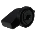 Eaton Cam Switch Handle Black for P1, T0 and T3 Series Switches, 26mm Height, 40mm Depth, 28mm Width 038909 KNB-T0