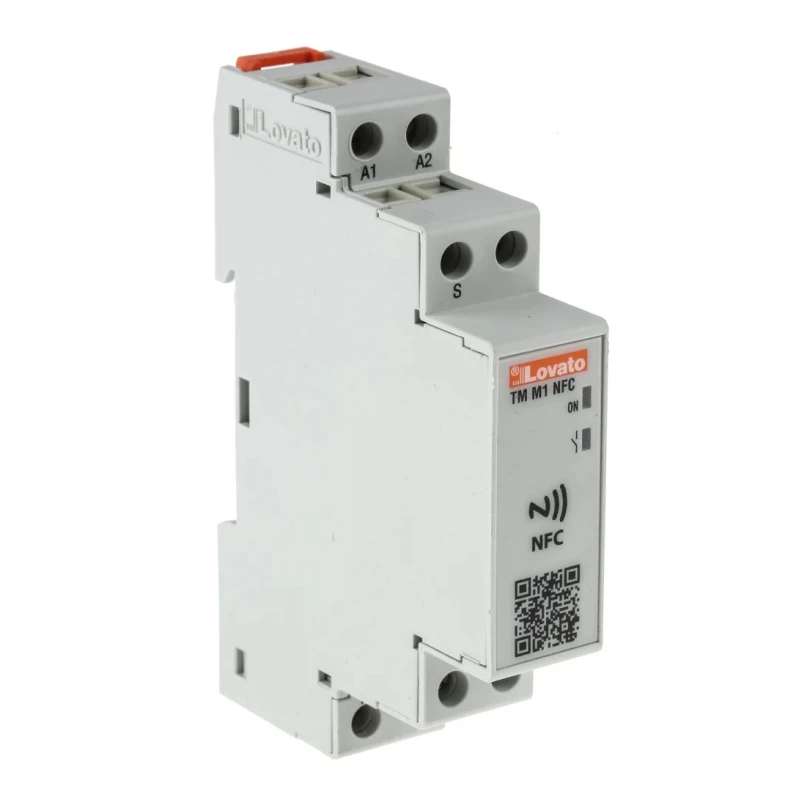 Lovato Electric Multifunction DIN Rail Timer Relay, 2-Contact, 12 to 240 V AC/DC, Time Range 0.1 s to 999 h TMM1NFC