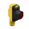 Banner Diffuse Photoelectric Sensor, Block Sensor, 50 mm Detection Range, PNP Output, IP67 Protection QS18VP6FF50Q8