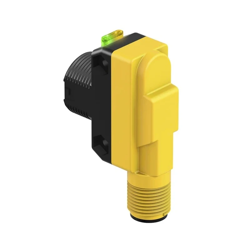 Banner Diffuse Photoelectric Sensor, Block Sensor, 50 mm Detection Range, PNP Output, IP67 Protection QS18VP6FF50Q8