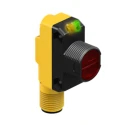 Banner Diffuse Photoelectric Sensor, Block Sensor, 50 mm Detection Range, PNP Output, IP67 Protection QS18VP6FF50Q8