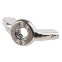 RS PRO 18 mm Bright Zinc Stainless Steel Wingnut, M3 293-101