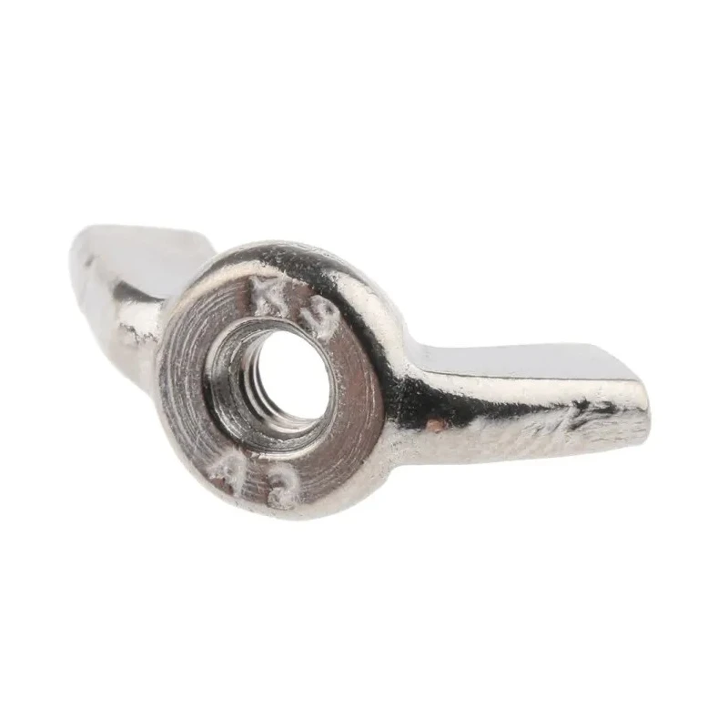 RS PRO 18 mm Bright Zinc Stainless Steel Wingnut, M3 293-101