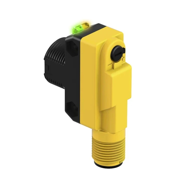 Banner Through Beam Photoelectric Sensor Block Style 10 m Detection Range NPN Output IP67 QS18VN6LLPQ8