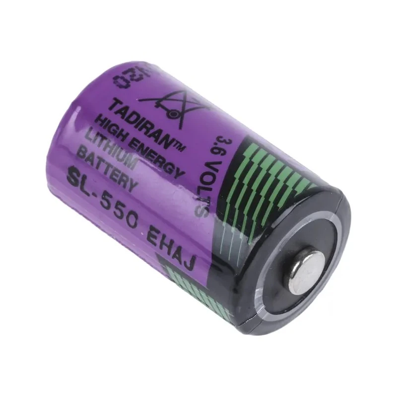 Tadiran Lithium Thionyl Chloride 3.6 V 1/2 AA Battery 900 mAh Diameter 14.7 mm SL-550/S