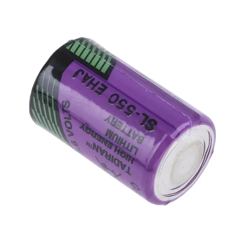 Tadiran Lithium Thionyl Chloride 3.6 V 1/2 AA Battery 900 mAh Diameter 14.7 mm SL-550/S