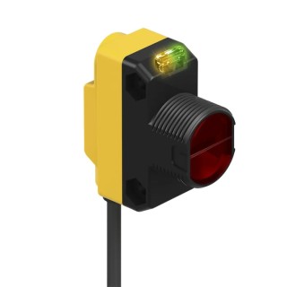 Banner Through Beam Photoelectric Sensor Block Style 10 m Detection Range PNP Output IP67 QS18VP6LLP