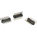 Wurth Elektronik WR-PHD Series Right Angle Through Hole Pin Header, 8 Contacts, 2.54 mm Pitch, 2 Rows 610108249121