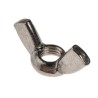 RS PRO 36 mm Bright Zinc Stainless Steel Wingnut, M8 293-145