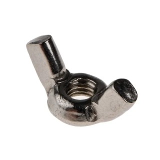 RS PRO 24 mm Bright Zinc Stainless Steel Wingnut M5 293-123