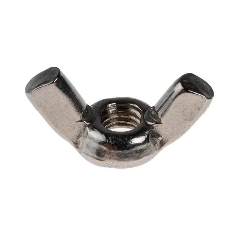 RS PRO 24 mm Bright Zinc Stainless Steel Wingnut M5 293-123