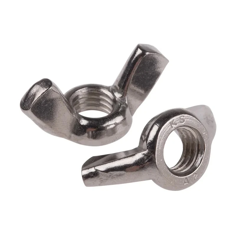 RS PRO Stainless Steel Wingnut Bright Zinc Finish M10 Thread 293-151