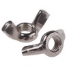 RS PRO Stainless Steel Wingnut Bright Zinc Finish M10 Thread 293-151