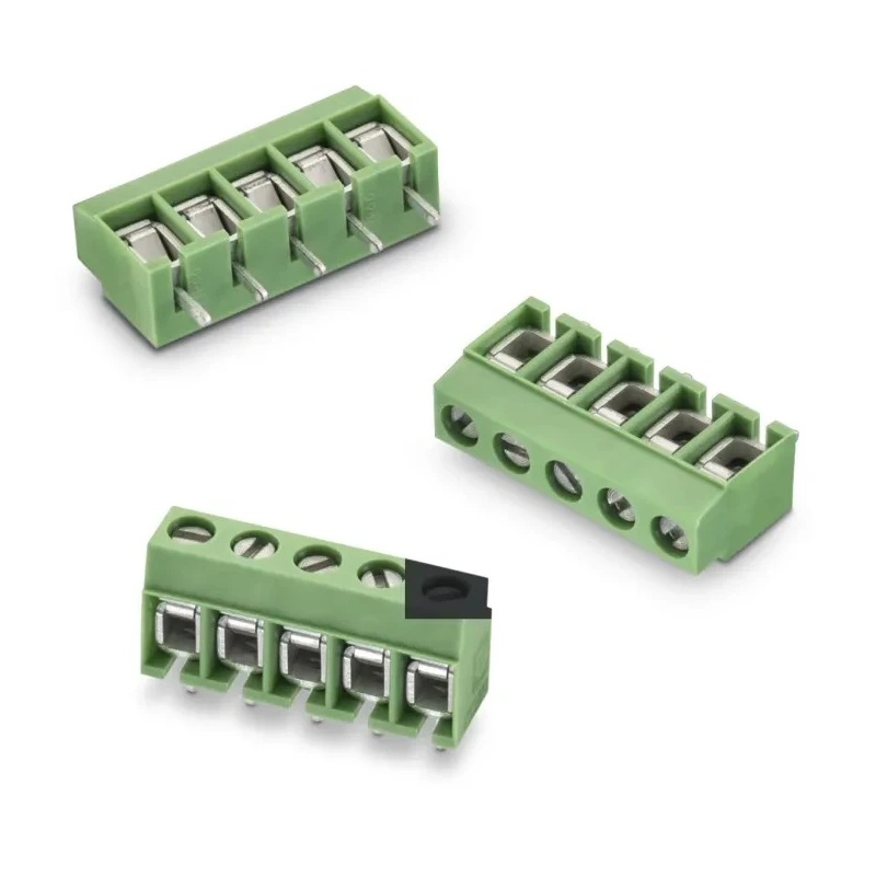 Wurth Elektronik WR-TBL Series 4-Contact PCB Terminal Block Green 5 mm Pitch Through Hole 250V AC 24A 691137710004