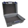 RS PRO Heavy Plastic Transit Case, Polypropylene Material, Smooth Finish, Lockable, 472 mm x 266 mm x 575 mm, Model 293-209