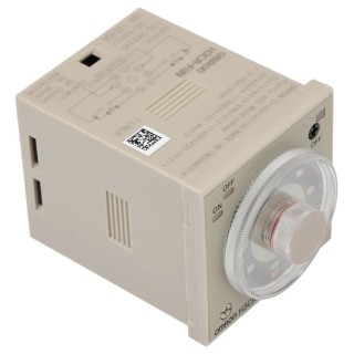 Omron Multifunction DIN Rail Timer Relay DPDT Contact 100 to 48 V DC 100-240 V AC 0.05 s to 30 h H3CR