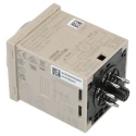 Omron Multifunction DIN Rail Timer Relay DPDT Contact 100 to 48 V DC 100-240 V AC 0.05 s to 30 h H3CR