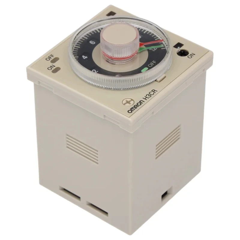 Omron Multifunction DIN Rail Timer Relay DPDT Contact 100 to 48 V DC 100-240 V AC 0.05 s to 30 h H3CR