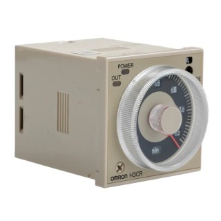 Omron H3CR Series DIN Rail Timer Relay, 8-Contact, Multifunction, 100 to 48 V DC, 24 to 48 V AC, 0.05 s to 300 h ON Delay 
