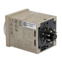 Omron H3CR Series DIN Rail Timer Relay, 8-Contact, Multifunction, 100 to 48 V DC, 24 to 48 V AC, 0.05 s to 300 h ON Delay 