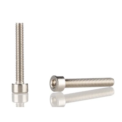RS PRO Stainless Steel Hex Socket Cap Screw M3 x 20 mm, Hex Socket Drive, Plain Finish 293-319