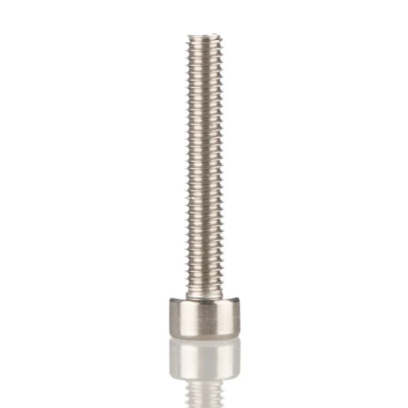 RS PRO Stainless Steel Hex Socket Cap Screw M3 x 20 mm, Hex Socket Drive, Plain Finish 293-319