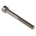 RS PRO Plain Stainless Steel Hex Socket Cap Screw Hex Socket Drive M6 x 50 mm 293-404