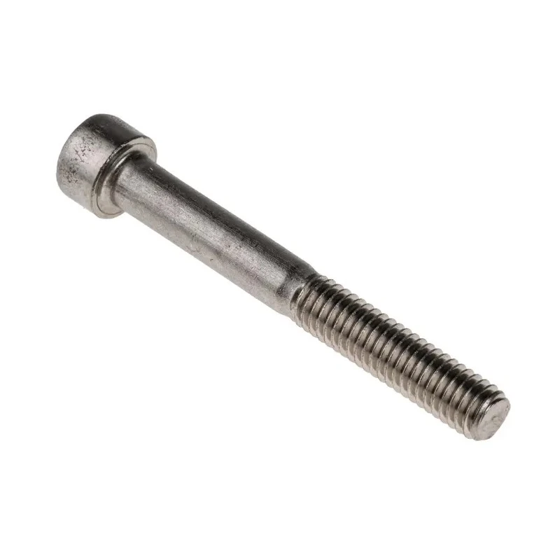 RS PRO Plain Stainless Steel Hex Socket Cap Screw Hex Socket Drive M6 x 50 mm 293-404