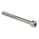 RS PRO Plain Stainless Steel Hex Socket Cap Screw, Hex Socket Drive, M5 Thread, 50mm Length 293-369