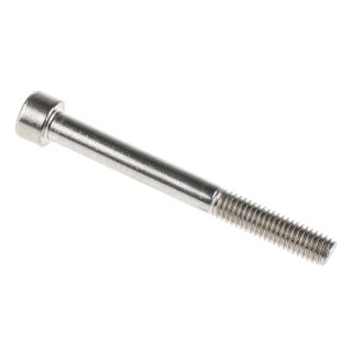 RS PRO Plain Stainless Steel Hex Socket Cap Screw, Hex Socket Drive, M6 Thread, 60 mm Length 293-410