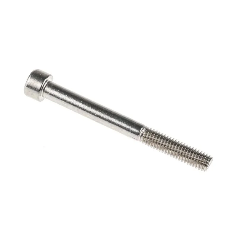 RS PRO Plain Stainless Steel Hex Socket Cap Screw, Hex Socket Drive, M6 Thread, 60 mm Length 293-410