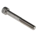 RS PRO Plain Stainless Steel Hex Socket Cap Screw M8 x 60 mm, Hex Socket Drive, Grade A DIN 912 293-448