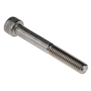 RS PRO Plain Stainless Steel Hex Socket Cap Screw M8 x 60 mm, Hex Socket Drive, Grade A DIN 912 293-448