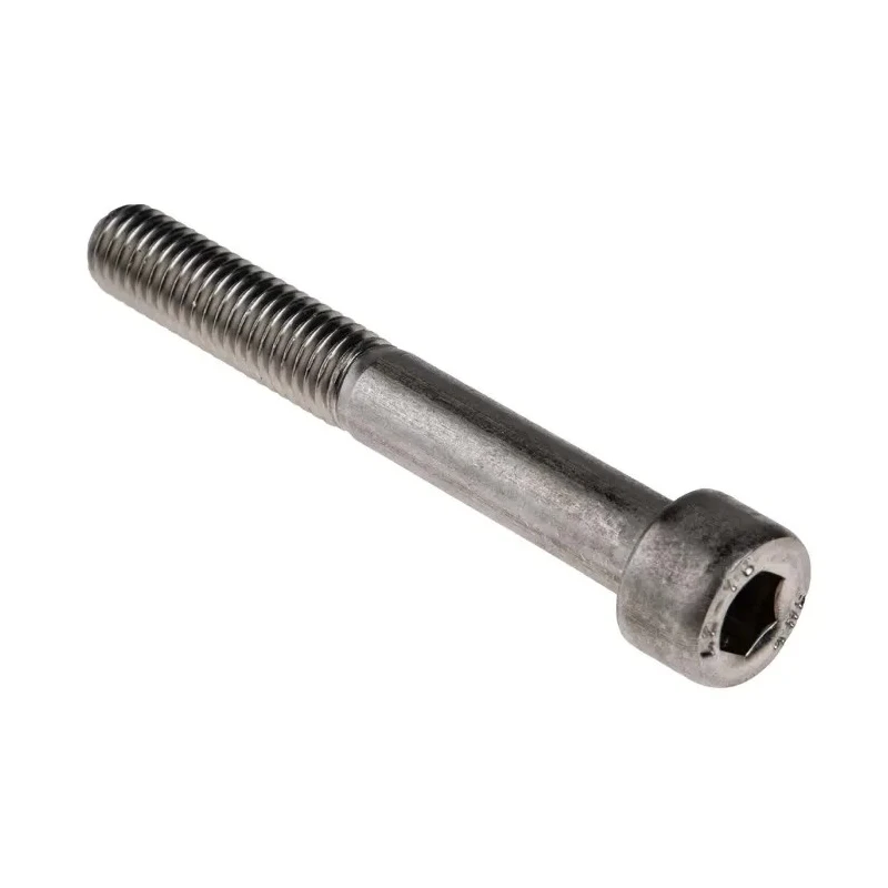 RS PRO Plain Stainless Steel Hex Socket Cap Screw M8 x 60 mm, Hex Socket Drive, Grade A DIN 912 293-448