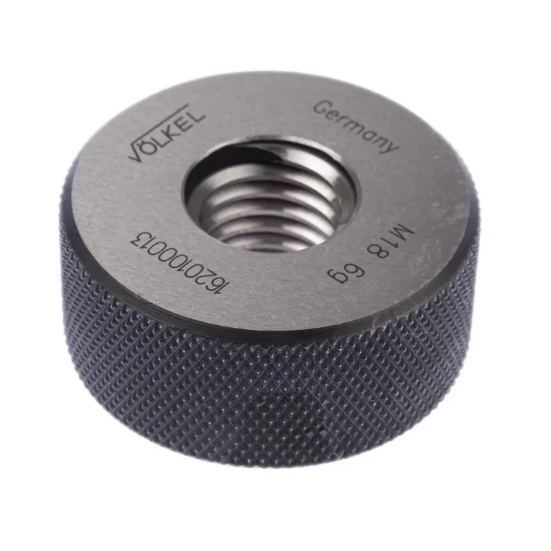 Volkel M18 x 2.5 Ring Ring Gauge, 2.5 mm Pitch Diameter 16201