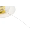 Alpha Wire Hookup Wire TEFLON Series White 28 AWG, 7x0.13 mm Core Strands, 600 V, 30 m Cable Length 5852 WH005