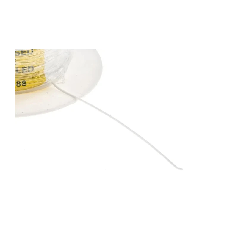 Alpha Wire Hookup Wire TEFLON Series White 28 AWG, 7x0.13 mm Core Strands, 600 V, 30 m Cable Length 5852 WH005