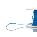 Alpha Wire PTFE Equipment Wire 28 AWG Blue Jacket 7 x 0.13 mm Strands 30 m 600V 200°C 5852 BL005