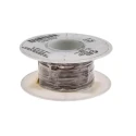 Alpha Wire PTFE Equipment Hookup Wire Brown Jacket 28 AWG 7 x 0.13 mm Silver Plated Copper 30 m 600V 200°C 5852 BR005