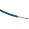 Alpha Wire Hook Up Wire TEFLON Series Blue, 24 AWG, 7/0.20 mm Strands, Silver Plated Copper, 600V, 1.12 mm OD 5854/7 BL005