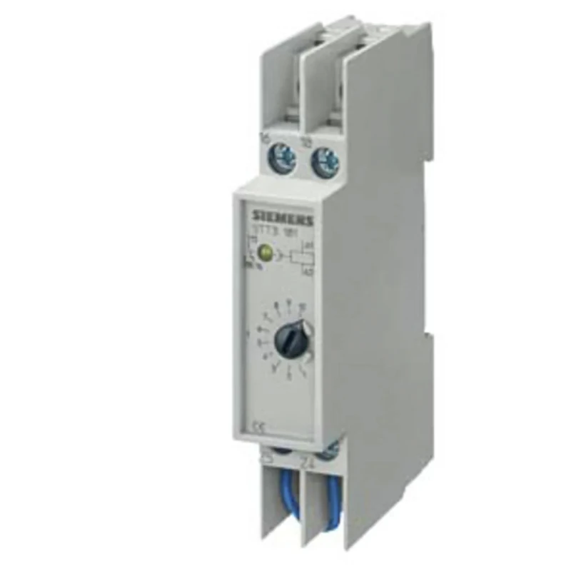 Siemens 5TT31 Series DIN Rail Timer Relay 230V AC 10A Screw Terminal 66.7mm x 17.5mm x 90mm 5TT3181
