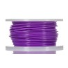 Alpha Wire PTFE Equipment Hookup Wire 22 AWG, 7 x 0.25 mm Strands, 1.27 mm Diameter, 600V, 200°C Max, Purple 5855/7 VI005