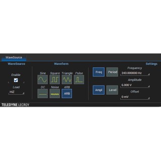 Teledyne LeCroy AWG Oscilloscope Software for T3DSO1000 Series 25MHz Function Generator T3DSO1000-FG