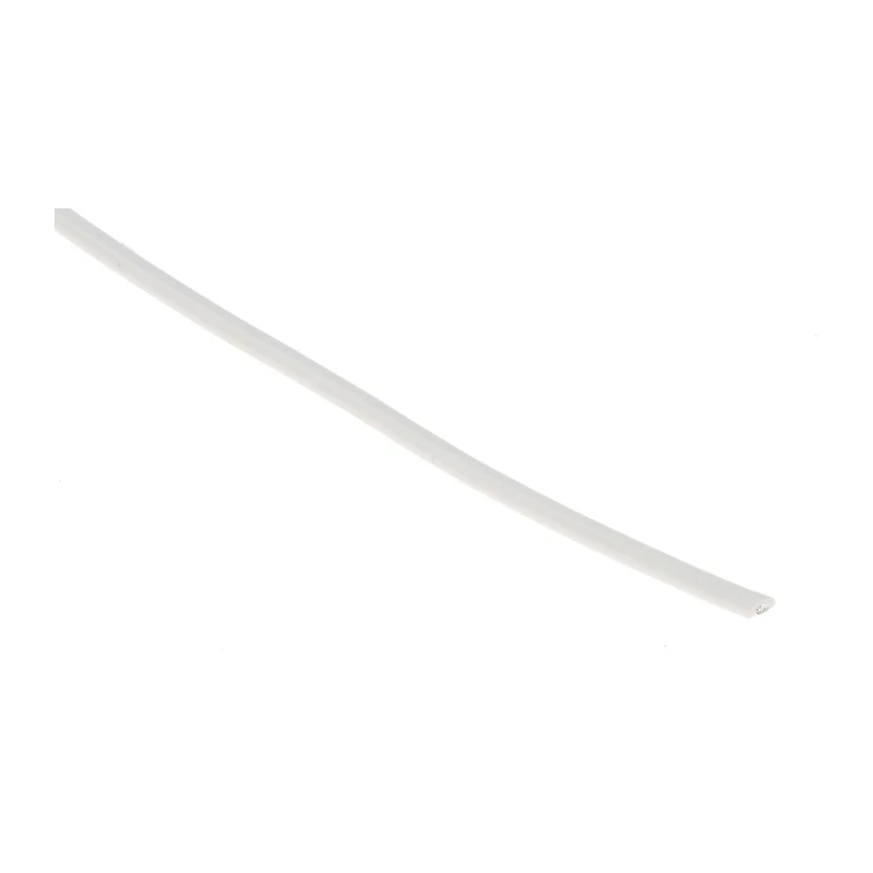 Alpha Wire Hook Up Wire TEFLON Series White Insulated Wire 20 AWG, 19 x 0.20 mm Core Strands, 30 m Length, 600 V 5856 WH005