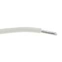 Alpha Wire Hookup Wire TEFLON Series White Hook Up Wire 18 AWG 19/0.25 mm Core Strands 30 m 600V 200°C 5857 WH005