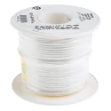 Alpha Wire Hookup Wire TEFLON Series White Hook Up Wire 18 AWG 19/0.25 mm Core Strands 30 m 600V 200°C 5857 WH005