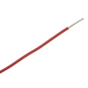 Alpha Wire Hookup Wire TEFLON Series Red Hook Up Wire, 18 AWG, 19/0.25 mm Core Strands, 1.75 mm Diameter, 30 m 5857 RD005